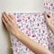 RoomMates Red Multi Brushstroke Leopard Peel & Stick Wallpaper